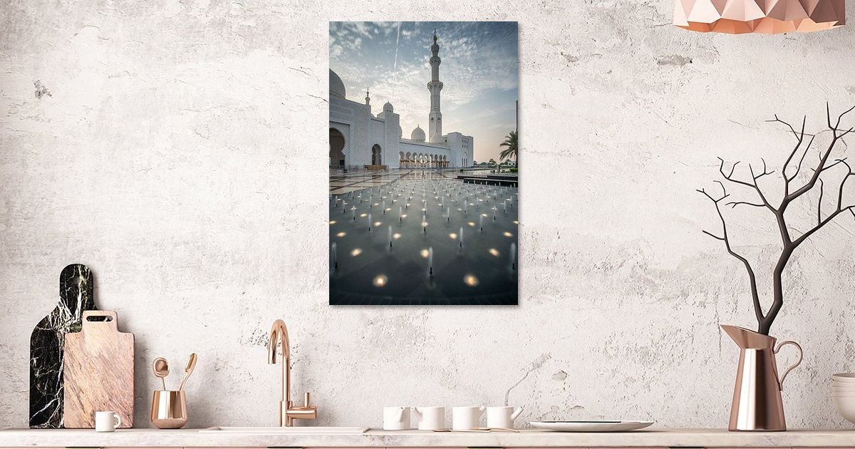 Mooie Duizend-en-een-nacht kunst op canvas, behang en meer